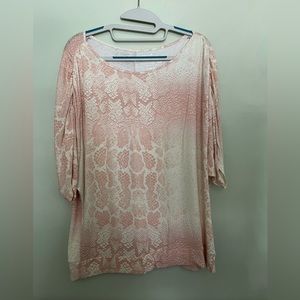 Juicy Couture NWOT Snakeskin Print Top